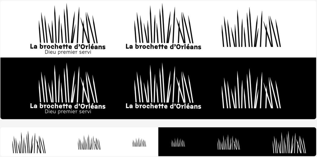 Identité Visuelle "La brochette d'Orléans"
