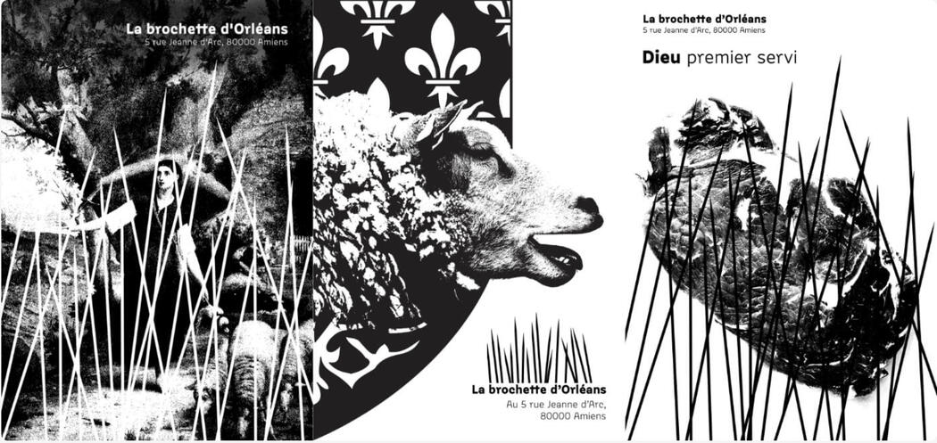 Identité Visuelle "La brochette d'Orléans"